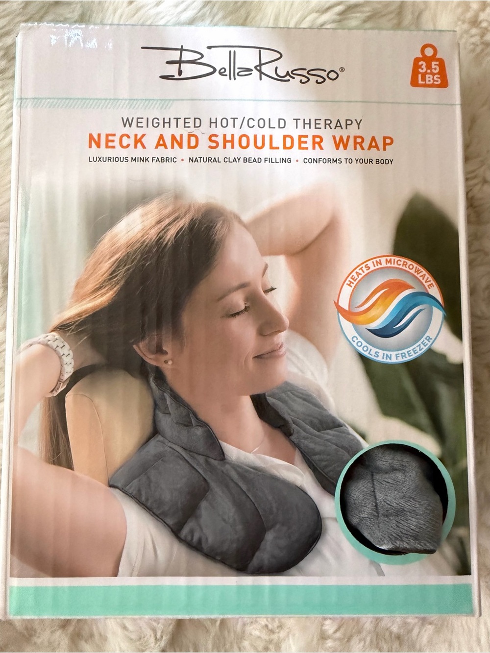 New Neck and Shoulder Wrap – Weighted Hot/Cold Therapy